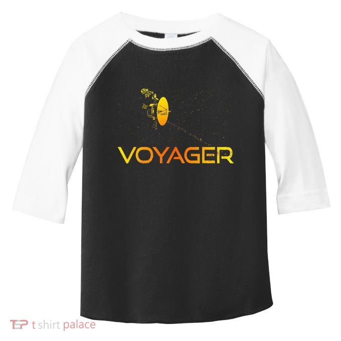 Voyager 1 & 2 Space Probe Solar System Astronomy Spaceflight Toddler Fine Jersey T-Shirt