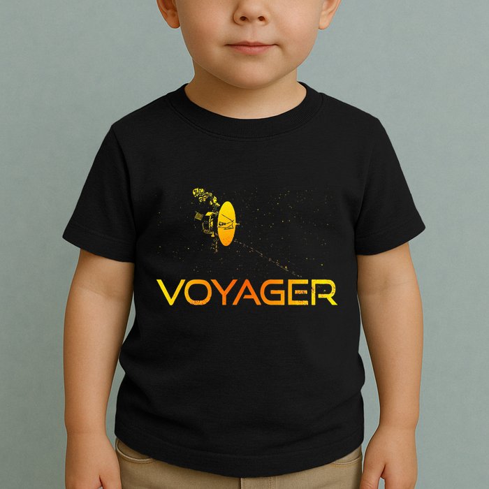 Voyager 1 & 2 Space Probe Solar System Astronomy Spaceflight Toddler T-Shirt