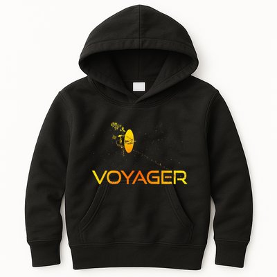Voyager 1 & 2 Space Probe Solar System Astronomy Spaceflight Kids Hoodie