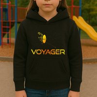Voyager 1 & 2 Space Probe Solar System Astronomy Spaceflight Kids Hoodie