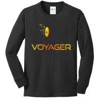 Voyager 1 & 2 Space Probe Solar System Astronomy Spaceflight Kids Long Sleeve Shirt