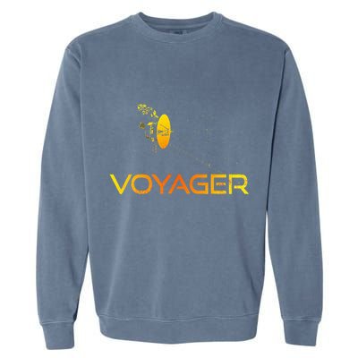 Voyager 1 & 2 Space Probe Solar System Astronomy Spaceflight Garment-Dyed Sweatshirt