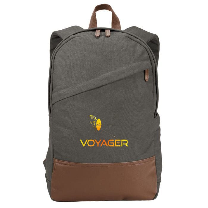 Voyager 1 & 2 Space Probe Solar System Astronomy Spaceflight Cotton Canvas Backpack
