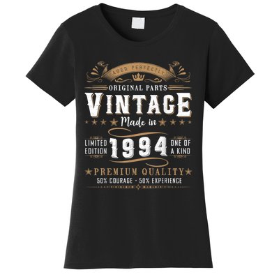 Vintage 1994 30th Birthday Gifts 30 Year Old Women's T-Shirt