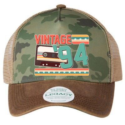 Vintage 1994 30th Birthday Cassette Tape Legacy Tie Dye Trucker Hat