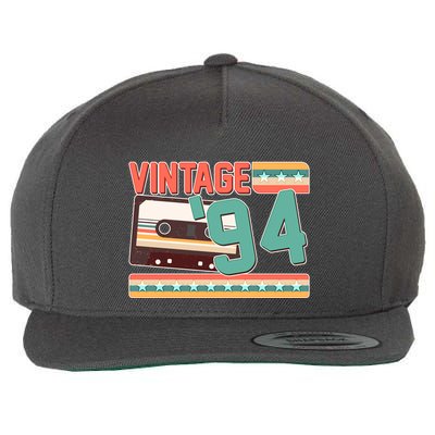 Vintage 1994 30th Birthday Cassette Tape Wool Snapback Cap
