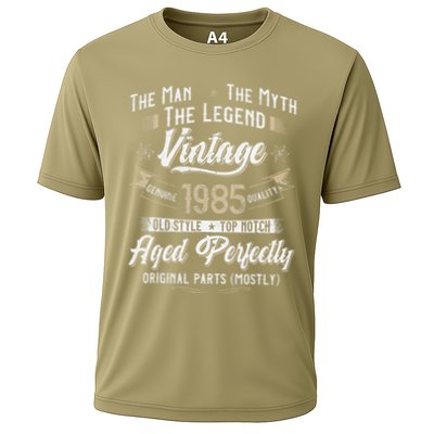 Vintage 1985 38th Birthday Gift 38 Years Old Cooling Performance Crew T-Shirt