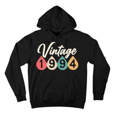 Vintage 1994 30th Birthday Retro Teardrop Design Tall Hoodie