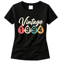 Vintage 1994 30th Birthday Retro Teardrop Design Womens T-Shirt