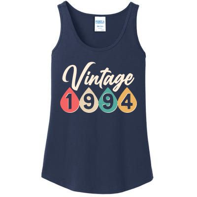 Vintage 1994 30th Birthday Retro Teardrop Design Ladies Essential Tank