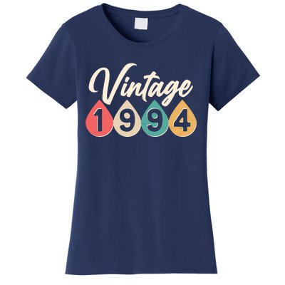 Vintage 1994 30th Birthday Retro Teardrop Design Women's T-Shirt