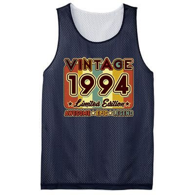 Vintage 1994 30th Birthday Limited Edition Awesome Epic Legend Mesh Reversible Basketball Jersey Tank