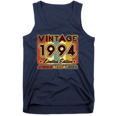 Vintage 1994 30th Birthday Limited Edition Awesome Epic Legend Tank Top