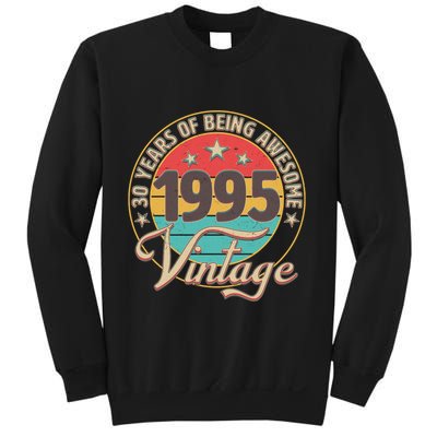 Vintage 1995 30 Years Of Being Awesome Sweatshirt