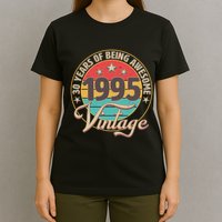 Vintage 1995 30 Years Of Being Awesome T-Shirt