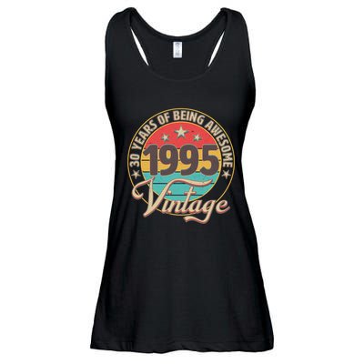 Vintage 1995 30 Years Of Being Awesome Ladies Essential Flowy Tank