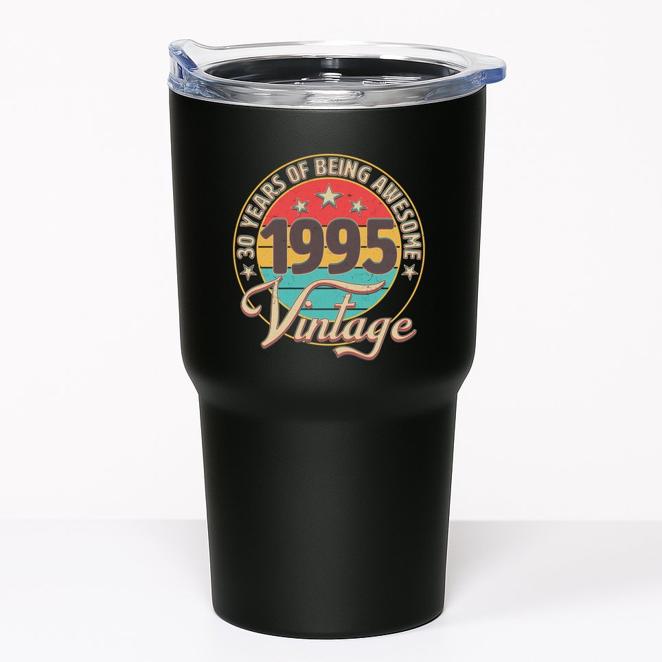 Vintage 1995 30 Years Of Being Awesome Tumbler