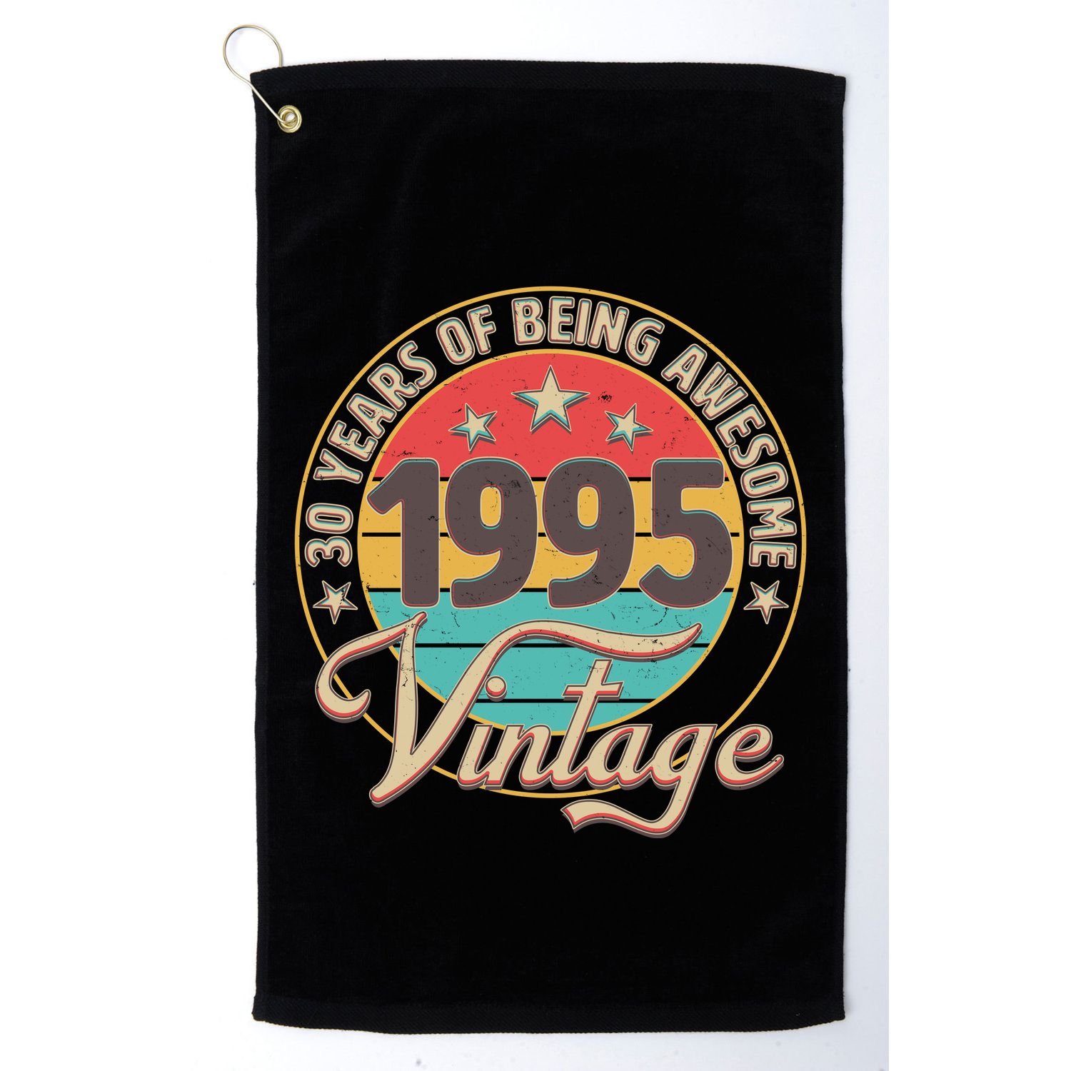 Vintage 1995 30 Years Of Being Awesome Golf Towel
