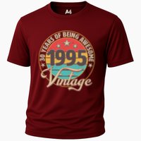 Vintage 1995 30 Years Of Being Awesome Performance Shirt