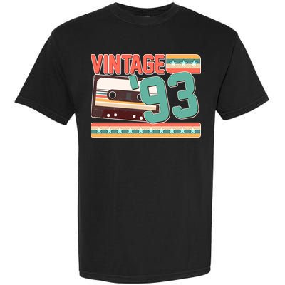 Vintage 1993 30th Birthday Cassette Tape Garment-Dyed Heavyweight T-Shirt
