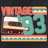 Vintage 1993 30th Birthday Cassette Tape Trucker Hat