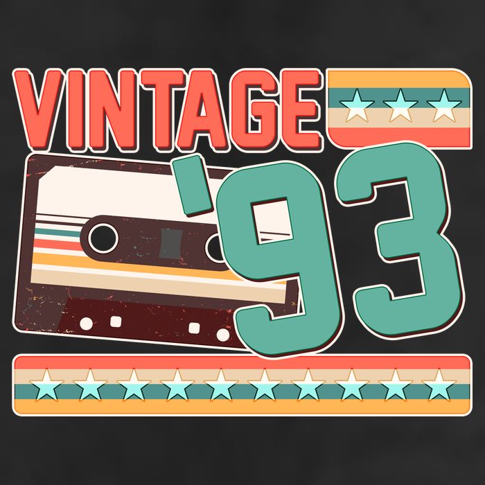 Vintage 1993 30th Birthday Cassette Tape Trucker Hat