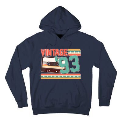 Vintage 1993 30th Birthday Cassette Tape Tall Hoodie