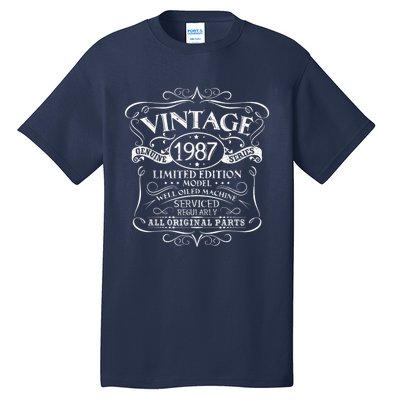 Vintage 1987 35th Birthday Present Gift  Wo Original Design Tall T-Shirt