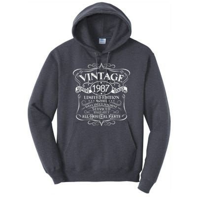 Vintage 1987 35th Birthday Present Gift  Wo Original Design Tall Hoodie