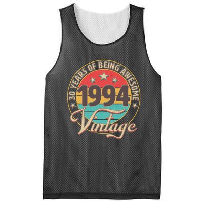 Vintage 1994 30 Years Of Being Awesome Mesh Reversible Basketball Jersey Tank