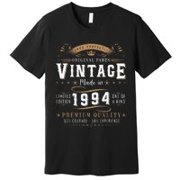 Vintage 1994 30th Birthday Gifts 30 Year Old Premium T-Shirt