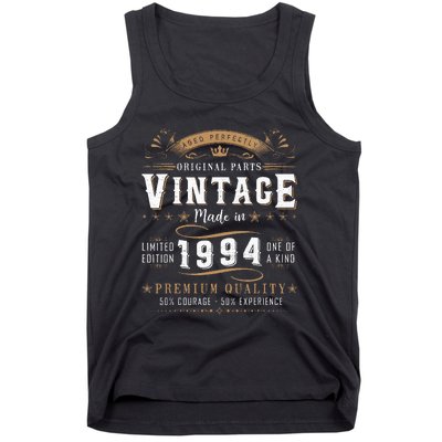 Vintage 1994 30th Birthday Gifts 30 Year Old Tank Top