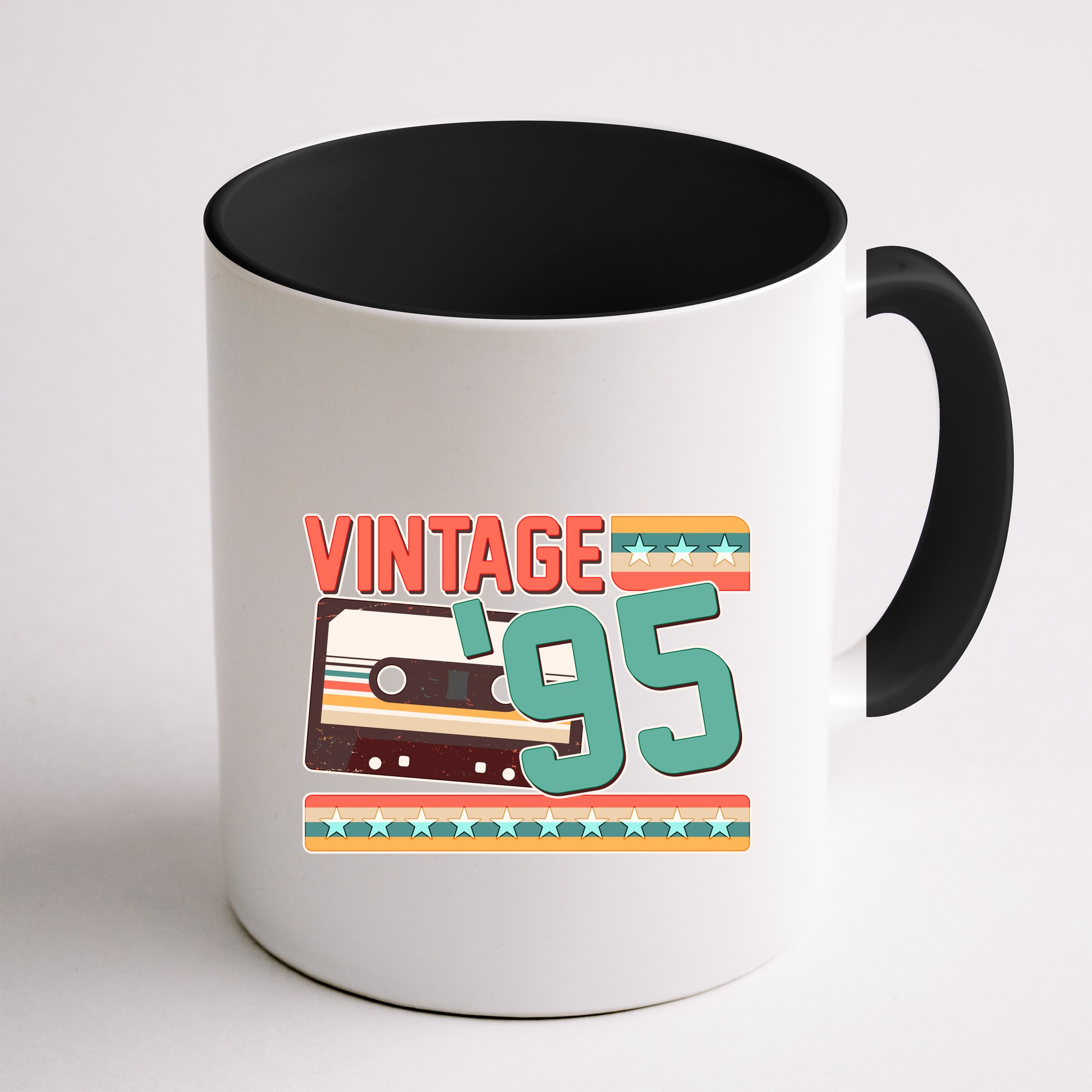 Vintage 1995 30th Birthday Cassette Tape Mug