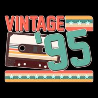 Vintage 1995 30th Birthday Cassette Tape Mug