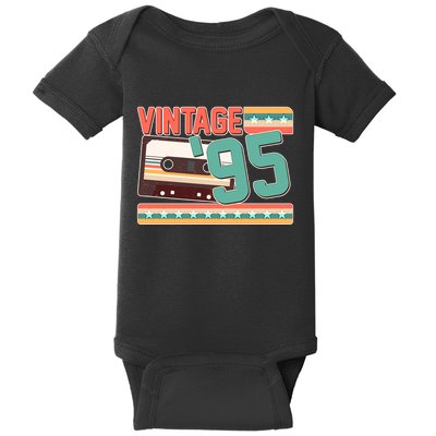 Vintage 1995 30th Birthday Cassette Tape Baby Bodysuit