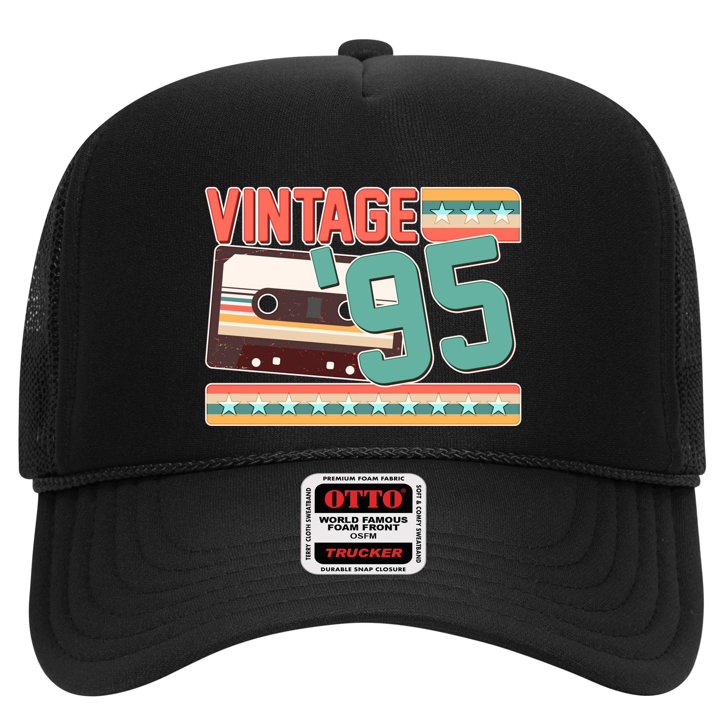Vintage 1995 30th Birthday Cassette Tape Hat