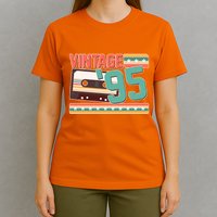 Vintage 1995 30th Birthday Cassette Tape T-Shirt