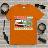 Vintage 1995 30th Birthday Cassette Tape T-Shirt