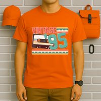 Vintage 1995 30th Birthday Cassette Tape T-Shirt
