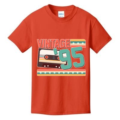 Vintage 1995 30th Birthday Cassette Tape Kids T-Shirt