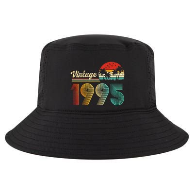 Vintage 1995 30th Birthday Funny Born In 1995 30 Year Old Gift Cool Comfort Performance Bucket Hat