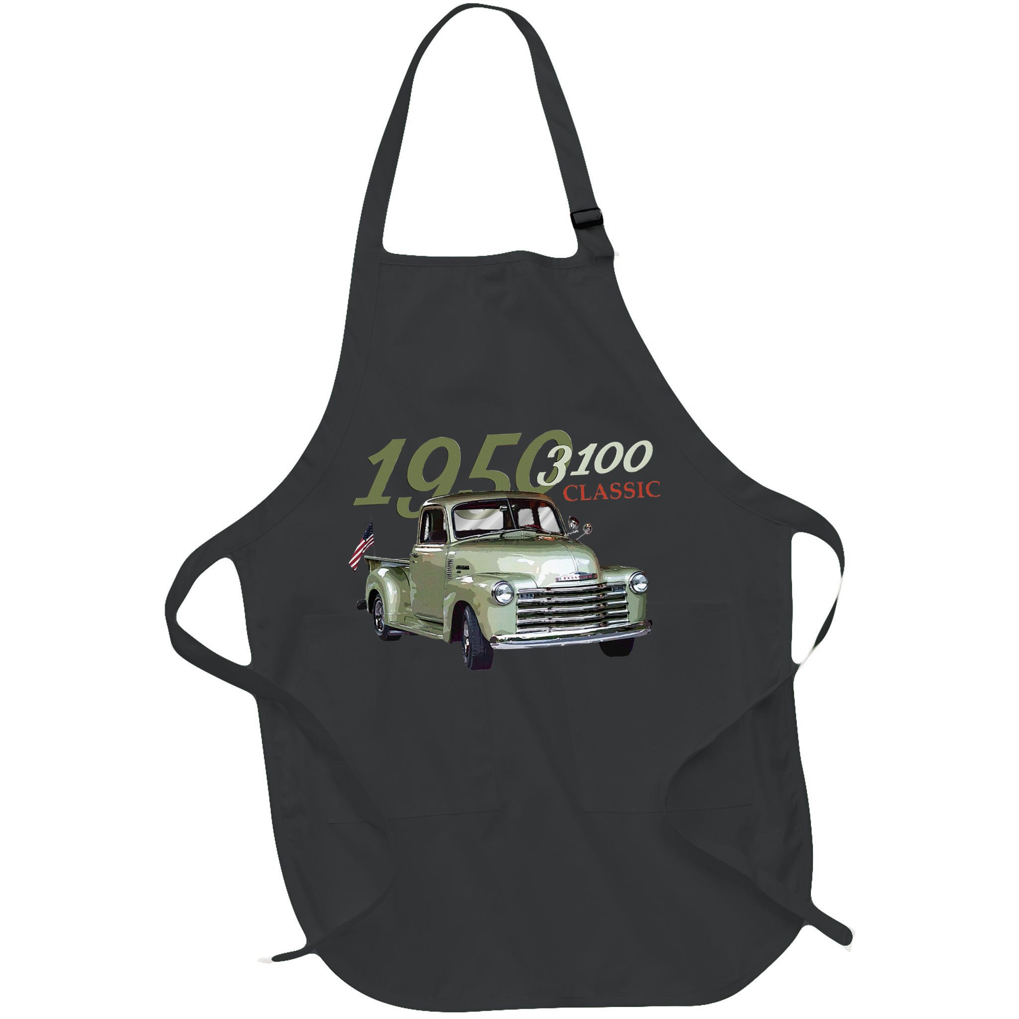Vintage 1950 3100 Pickup Truck Car Guys Classic Trucks Apron