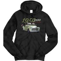 Vintage 1950 3100 Pickup Truck Car Guys Classic Trucks Tie Dye Hoodie