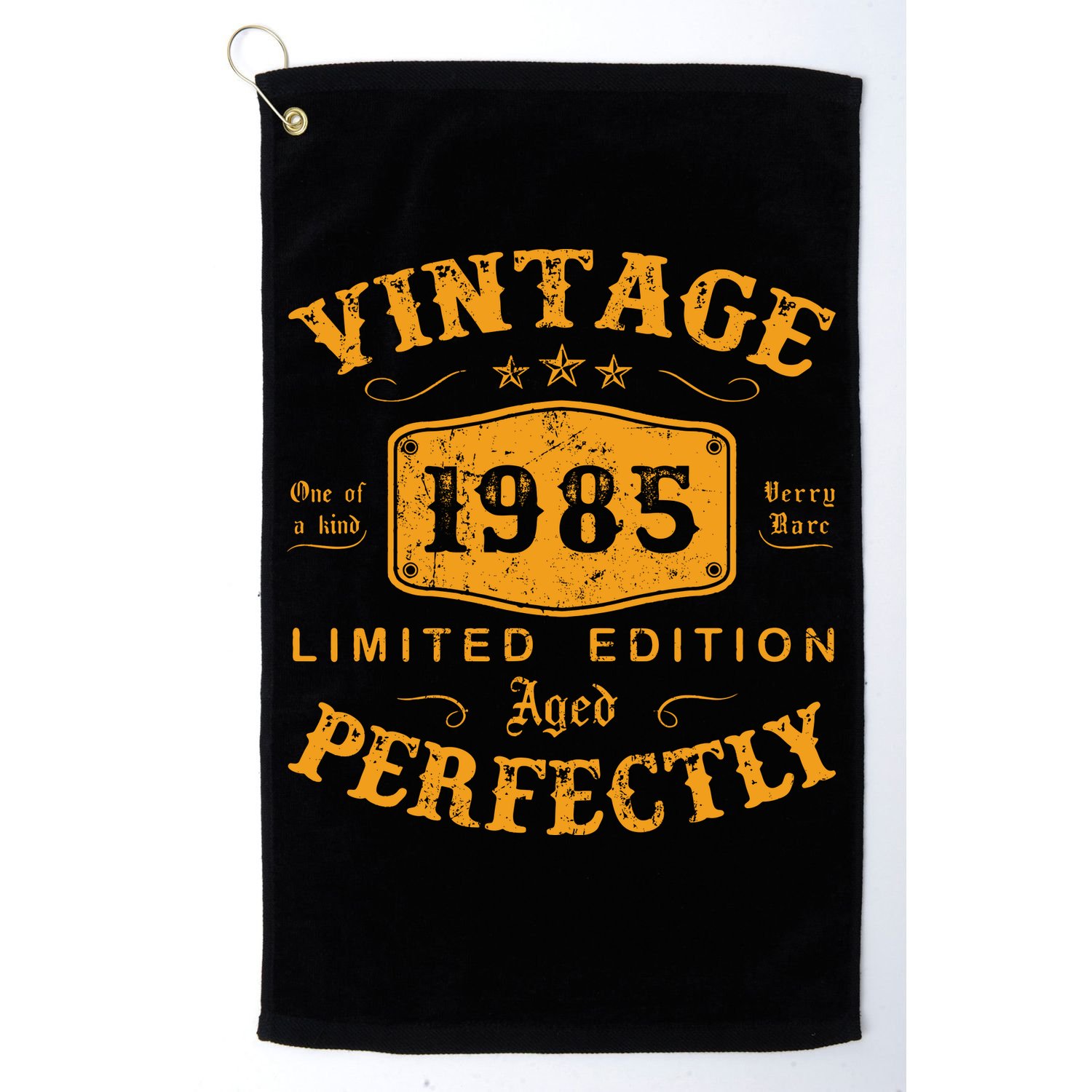 Vintage 1985 37 Birthday Gifts 37th Birthday Gifts Golf Towel