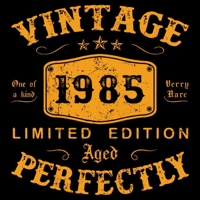 Vintage 1985 37 Birthday Gifts 37th Birthday Gifts Womens T-Shirt