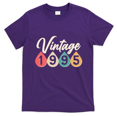 Vintage 1995 30th Birthday Retro Teardrop Design T-Shirt