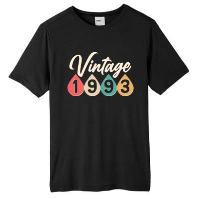 Vintage 1993 30th Birthday Retro Teardrop Design Tall Fusion ChromaSoft Performance T-Shirt