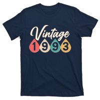 Vintage 1993 30th Birthday Retro Teardrop Design T-Shirt