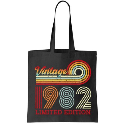 Vintage 1982 42 Years Old 42nd Birthday Funny Bag