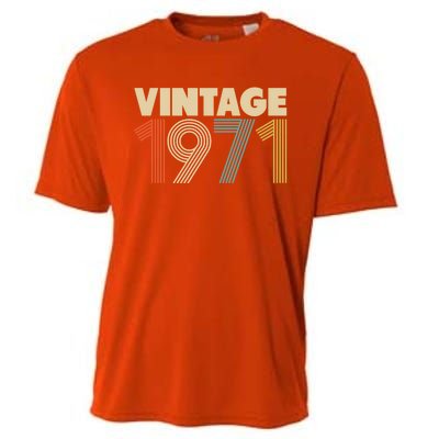 Vintage 1971 47th Birthday Cooling Performance Crew T-Shirt